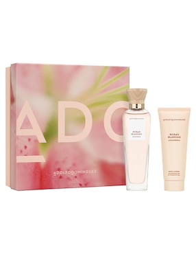 Kit Eau De Toilette Adolfo Dominguez Agua Fresca Rosas Blancas Para Mujer