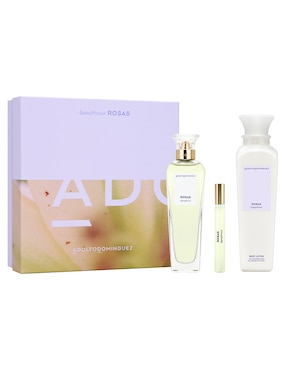 Set Eau de toilette Adolfo Dominguez Agua Fresca De Rosas para mujer