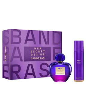 Kit Eau De Toilette Antonio Bandera Her Secret Desire Para Mujer