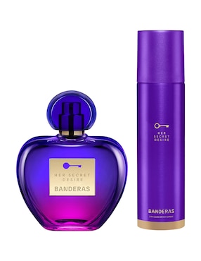 Set Eau de toilette Antonio Banderas Her Secret Desire para mujer
