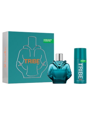 Kit Eau De Toilette Benetton We Are Tribe Cool Para Hombre