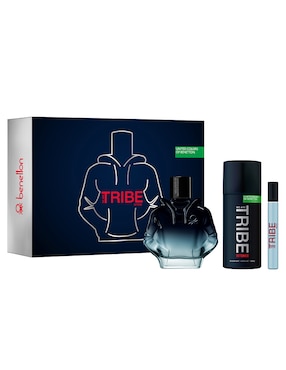 Kit De Eau De Toilette Benetton We Are Tribe Intense Para Hombre