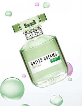 Set Eau de toilette Benetton United Dreams Live Free para mujer