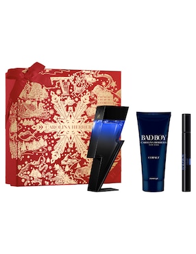 Kit Eau De Parfum Carolina Herrera Bad Boy Cobalt Elixir Para Hombre