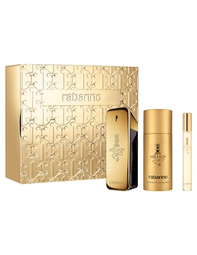 Kit Eau De Toilette Paco Rabanne 1 Million Para Hombre