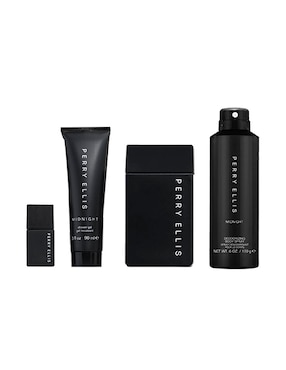 Set Eau de toilette Perry Ellis Pe Midnight para hombre
