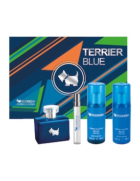 Set Eau De Toilette Ferrioni Terrier Collection Para Hombre