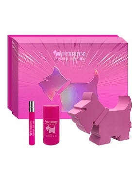 Set Eau De Parfum Ferrioni Terrier Para Mujer