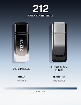 Eau de parfum Carolina Herrera 212 Vip Black Elixir para hombre