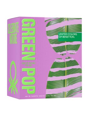 Eau de toilette Benetton United Dreams Green Pop para mujer