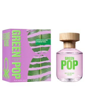 Eau de toilette Benetton United Dreams Green Pop para mujer