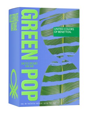 Eau de toilette Benetton United Dreams Green Pop para hombre