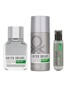 Set Eau de toilette Benetton United Dreams Aim High para hombre