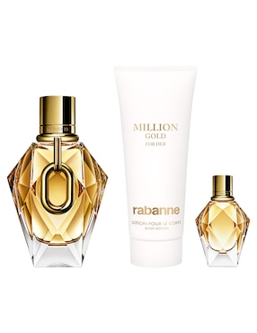 Set Eau de parfum Rabanne Million Gold para mujer