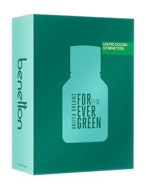 Set Eau de toilette Benetton Forever Green para hombre