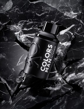 Set Eau de parfum Benetton Colors Man Black Intenso para hombre