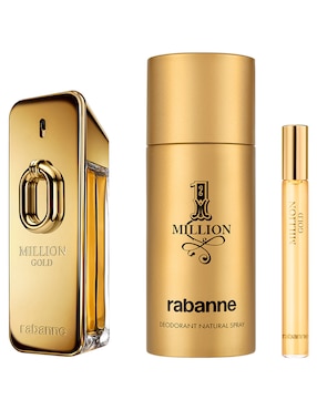 Set Eau de parfum Rabanne Million Gold para hombre