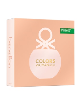Set Eau de toilette Benetton Colors Rose para mujer