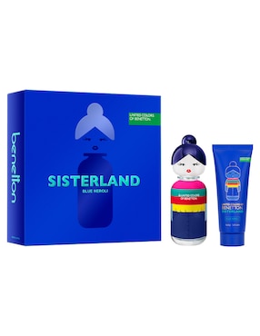 Set Eau de toilette Benetton Sisterland Blue Neroli para mujer