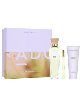 Set Eau de toilette Adolfo Dominguez Aguafresca Rosas para hombre