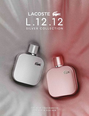 Eau de parfum Lacoste Silver Collection para hombre