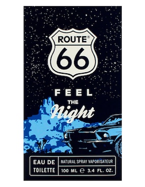 Eau de toilette Route 66 Feel The Night para hombre