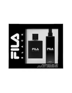 Set Eau de toilette Fila Black para hombre
