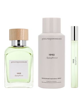 Set Eau de toilette Adolfo Dominguez Agua Fresca para hombre