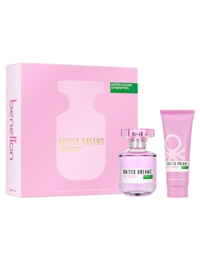 Set Eau de toilette Benetton United Dreams Love Yourself para mujer