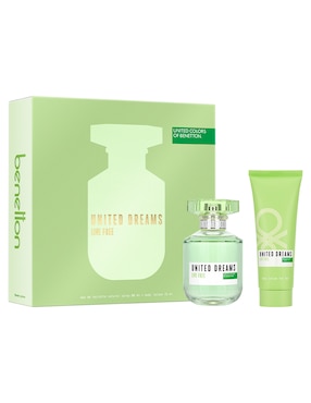 Set Eau de toilette Benetton United Dreams Live Free para mujer