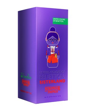 Eau de parfum Benetton United Colors Sisterland Stranger Things para mujer