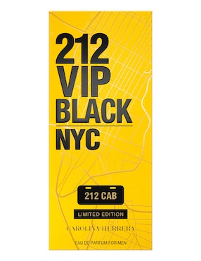 Eau de parfum Carolina Herrera 212 VIP Black Cab para hombre