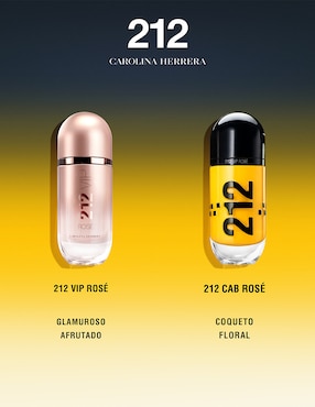 Eau de parfum Carolina Herrera 212 VIP Rosé Cab para mujer