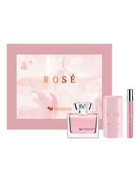 Set Eau de toilette Ferrioni Rosé para mujer
