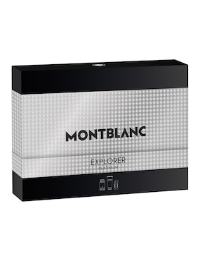Set Eau de parfum Montblanc Explorer Platinum para hombre