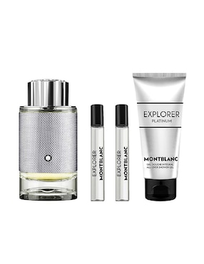 Set Eau de parfum Montblanc Explorer Platinum para hombre