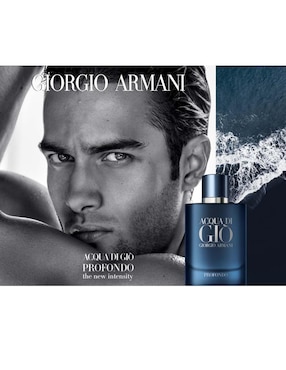 Eau de parfum Giorgio Armani Acqua Di Giò Profondo para hombre