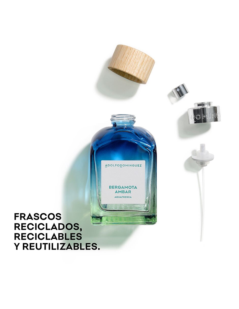 Eau de toilette Agua Fresca Bergamota Ámbar para hombre 12