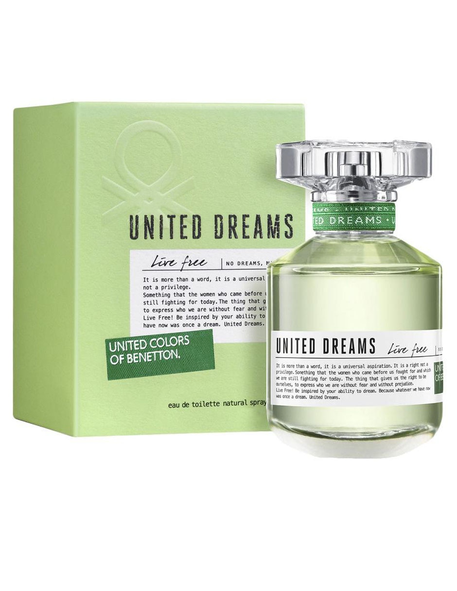 Eau de toilette United Dreams Live Free para mujer Eau de toilette United Dreams Live Free para mujer