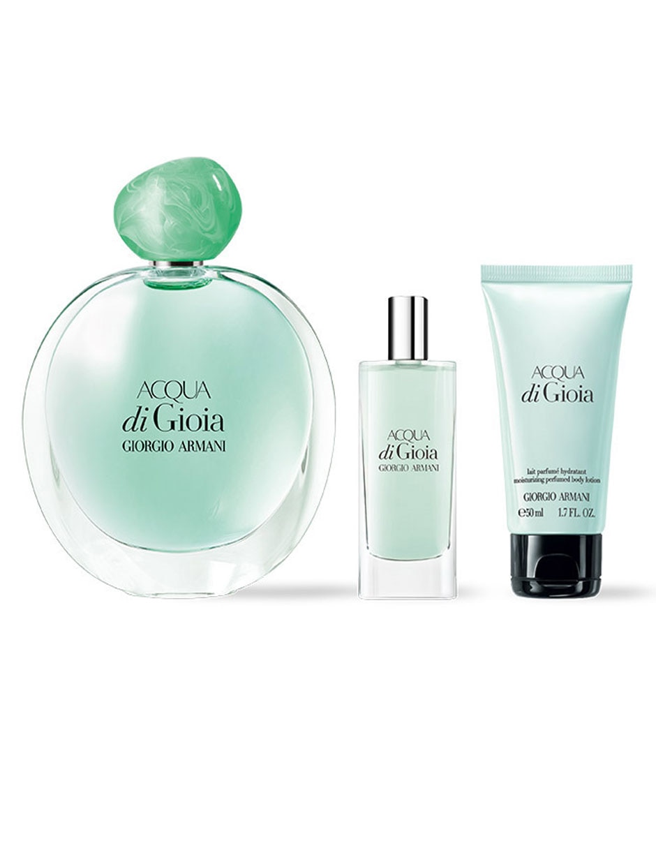 Set de fragancia Giorgio Armani Acqua di Gioia para mujer Suburbia