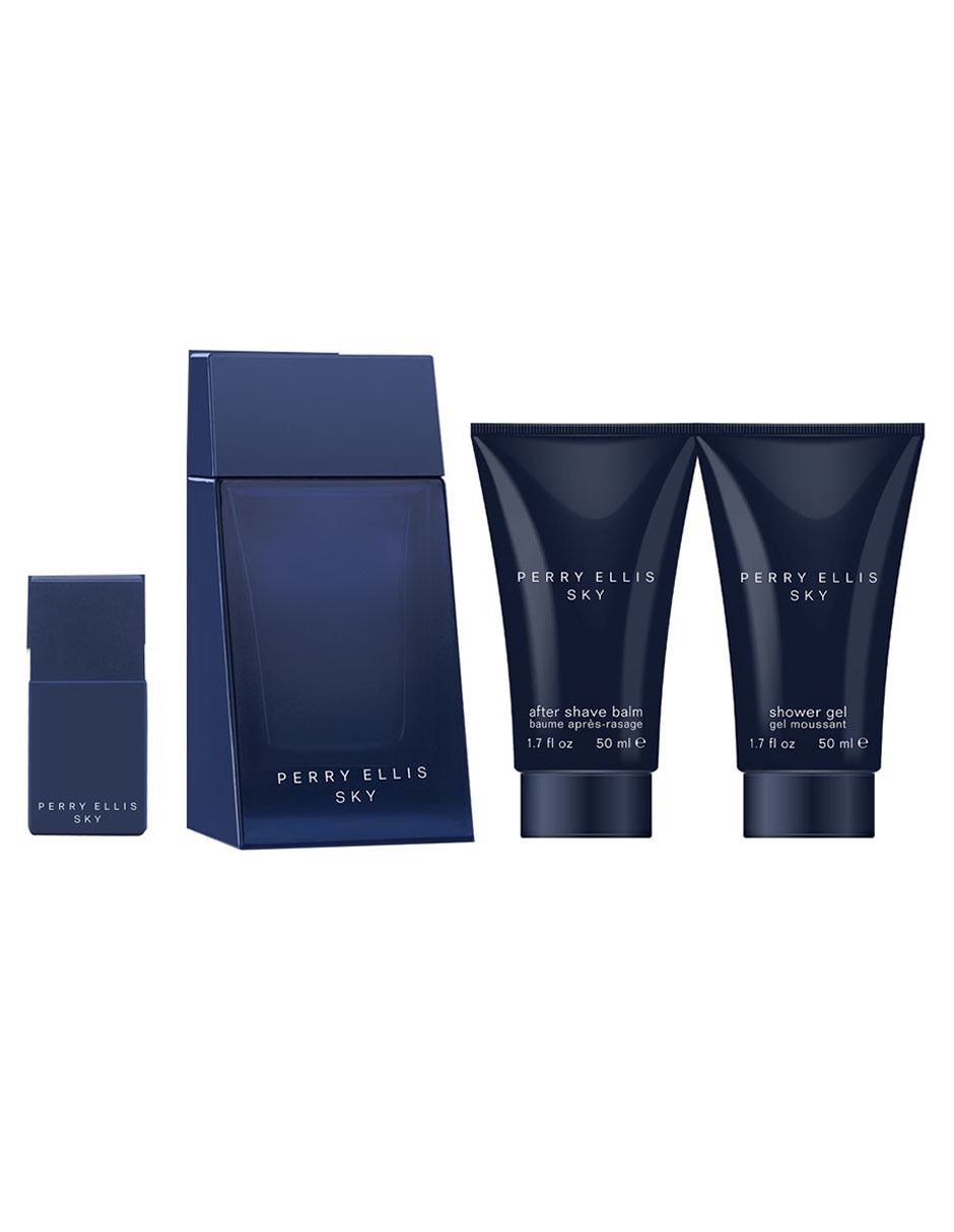 Set Eau de toilette Perry Ellis Sky para hombre Set Eau de toilette Perry Ellis Sky para hombre