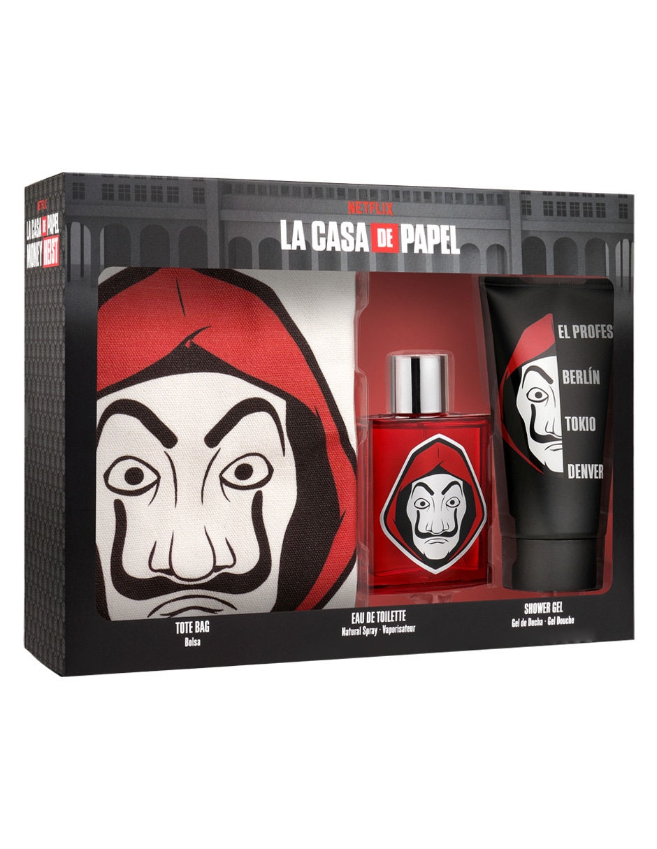 Set Eau de toilette La Casa De Papel para hombre 3