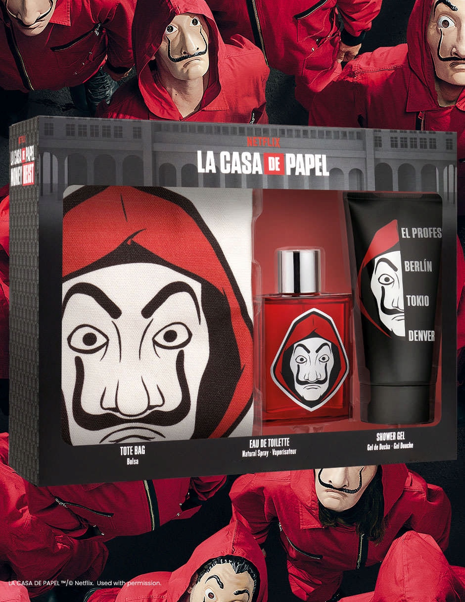 Set Eau de toilette La Casa De Papel para hombre 4