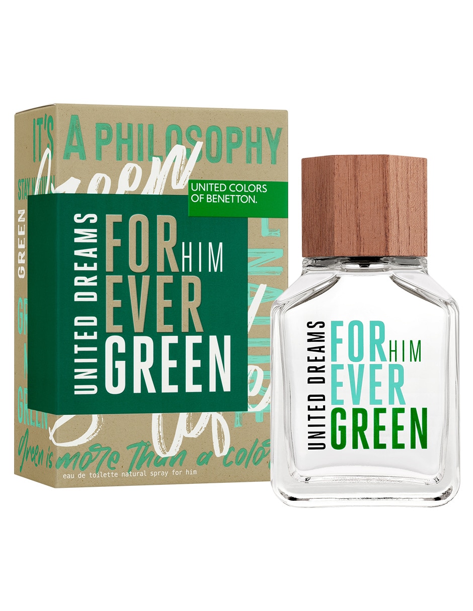 Eau de toilette United Dreams Forever Green para hombre 3