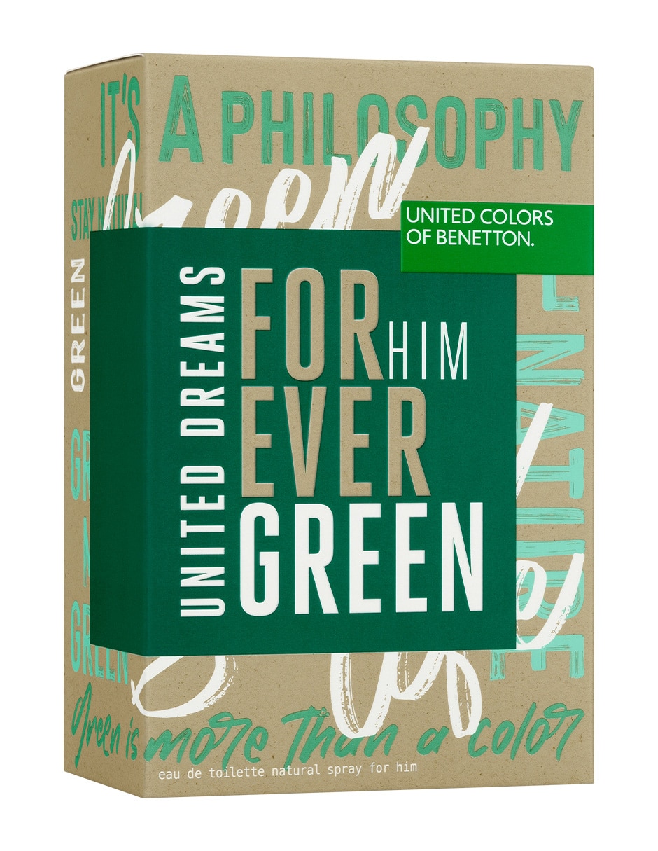 Eau de toilette United Dreams Forever Green para hombre 4