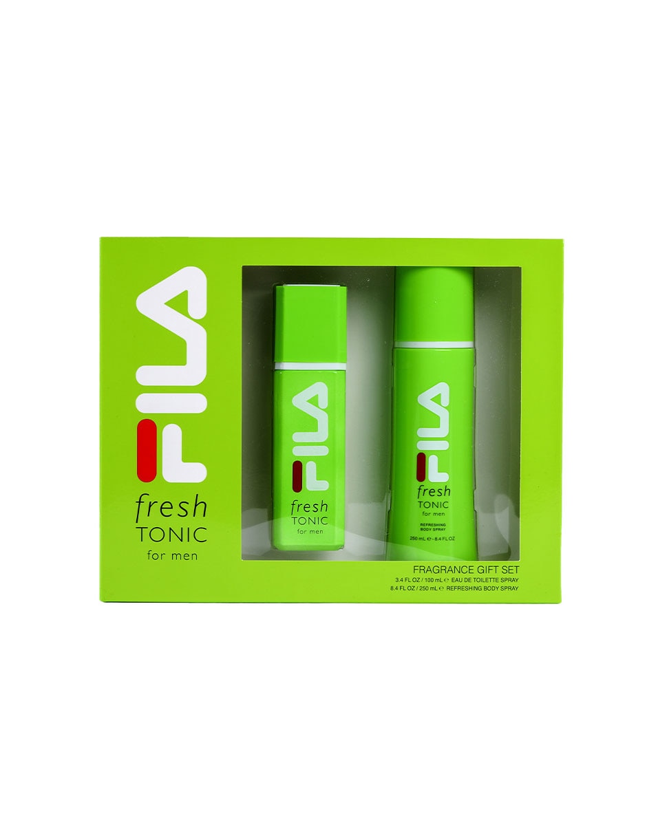 Set Eau de toilette Fresh Green Tonic para hombre Set Eau de toilette Fresh Green Tonic para hombre