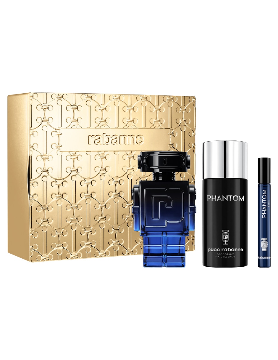 Kit Parfum Rabanne Phantom Intense para hombre Suburbia