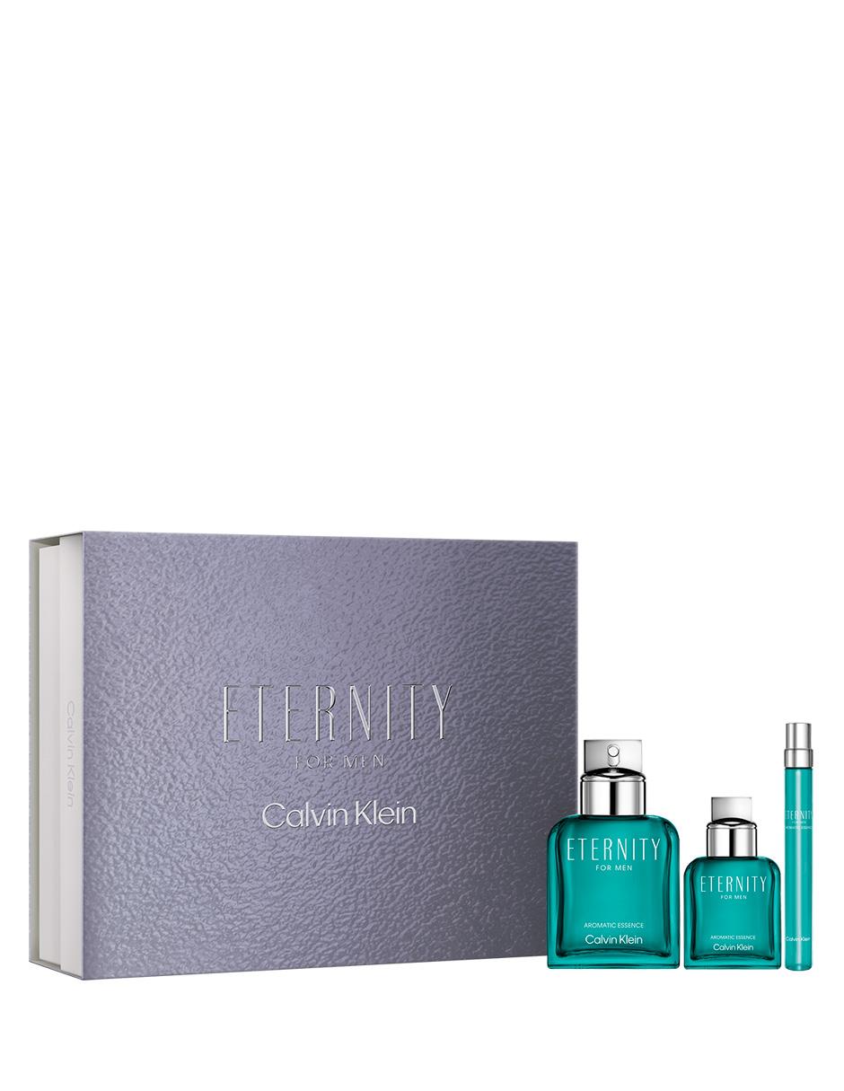Set Perfume Calvin Klein Eternity Aromatic Essence para hombre