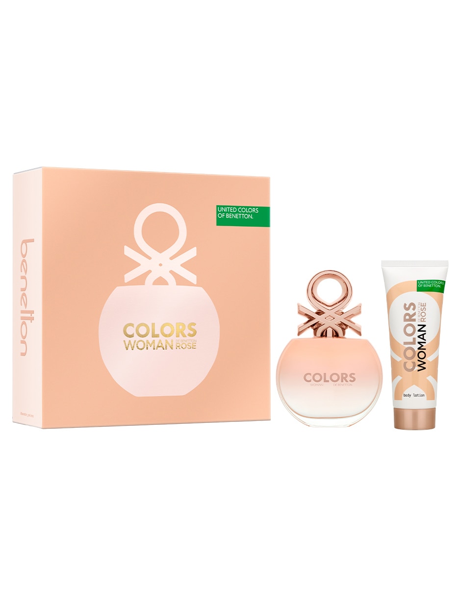 Set Eau de toilette Colors Rose para mujer Set Eau de toilette Colors Rose para mujer