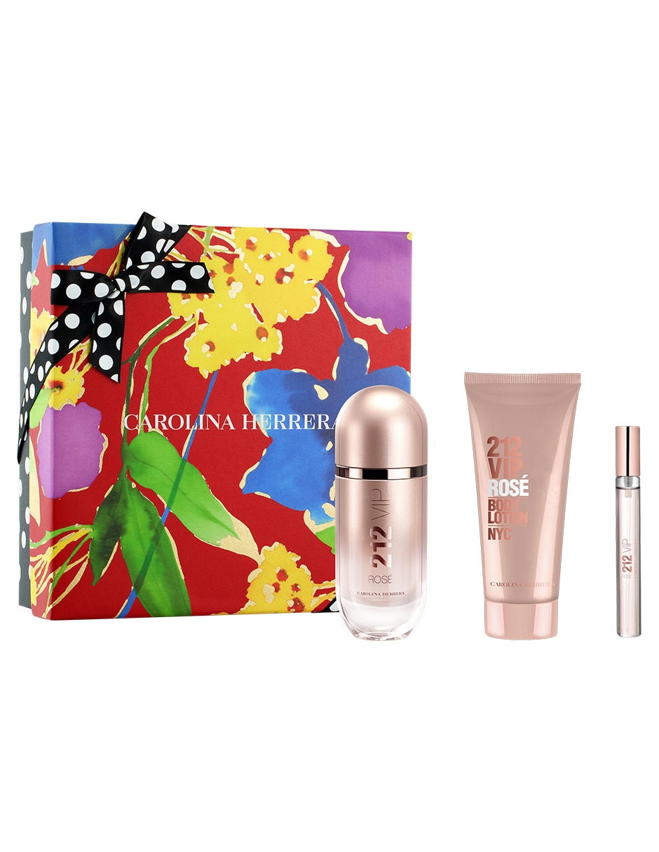 Kit Eau de parfum Carolina Herrera 212 Vip Rosé para mujer Suburbia - Main Image